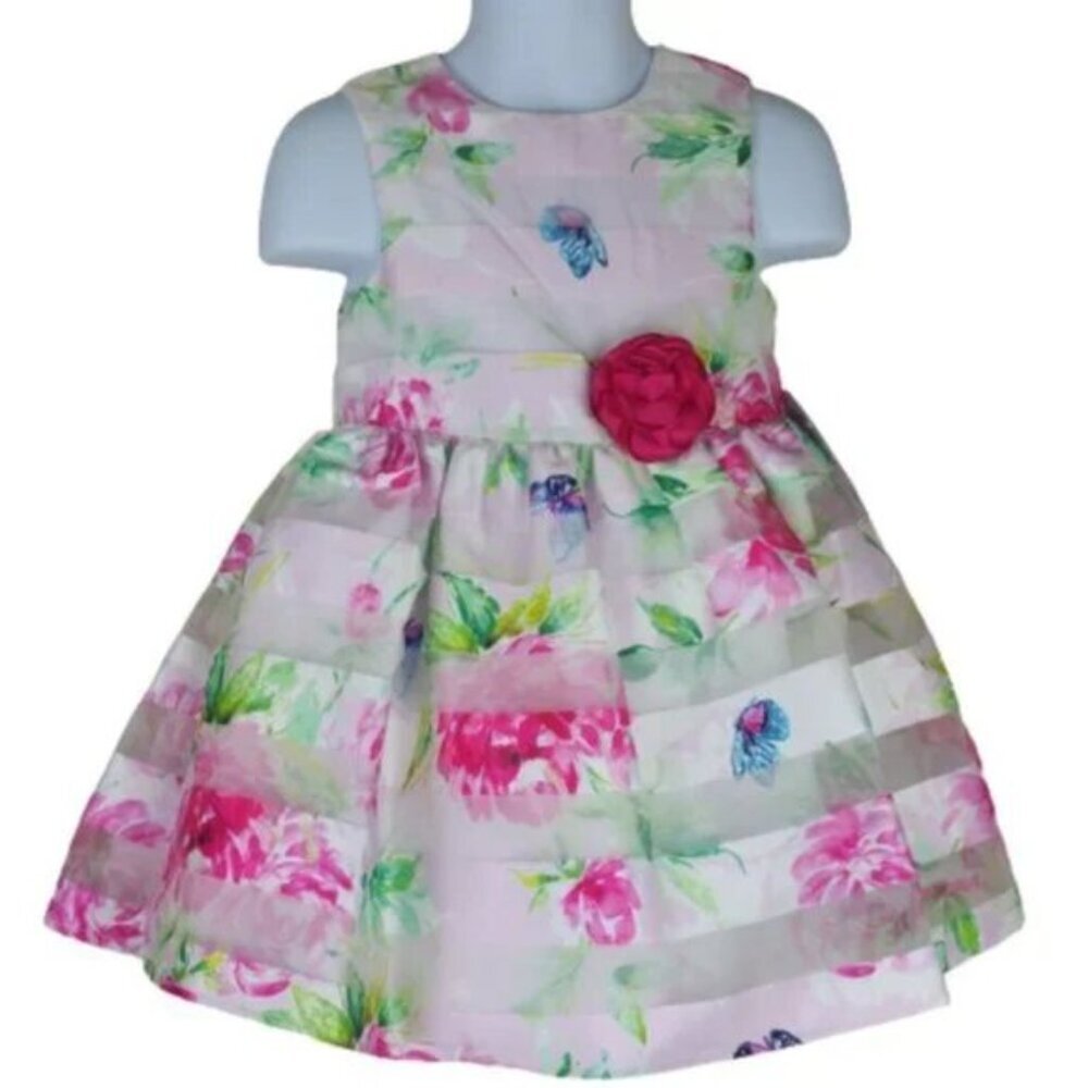 Pippa & Julie Sleeveless Floral Dress Size 24M